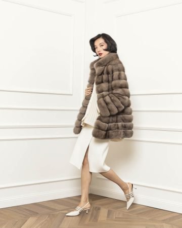 Long sable jacket